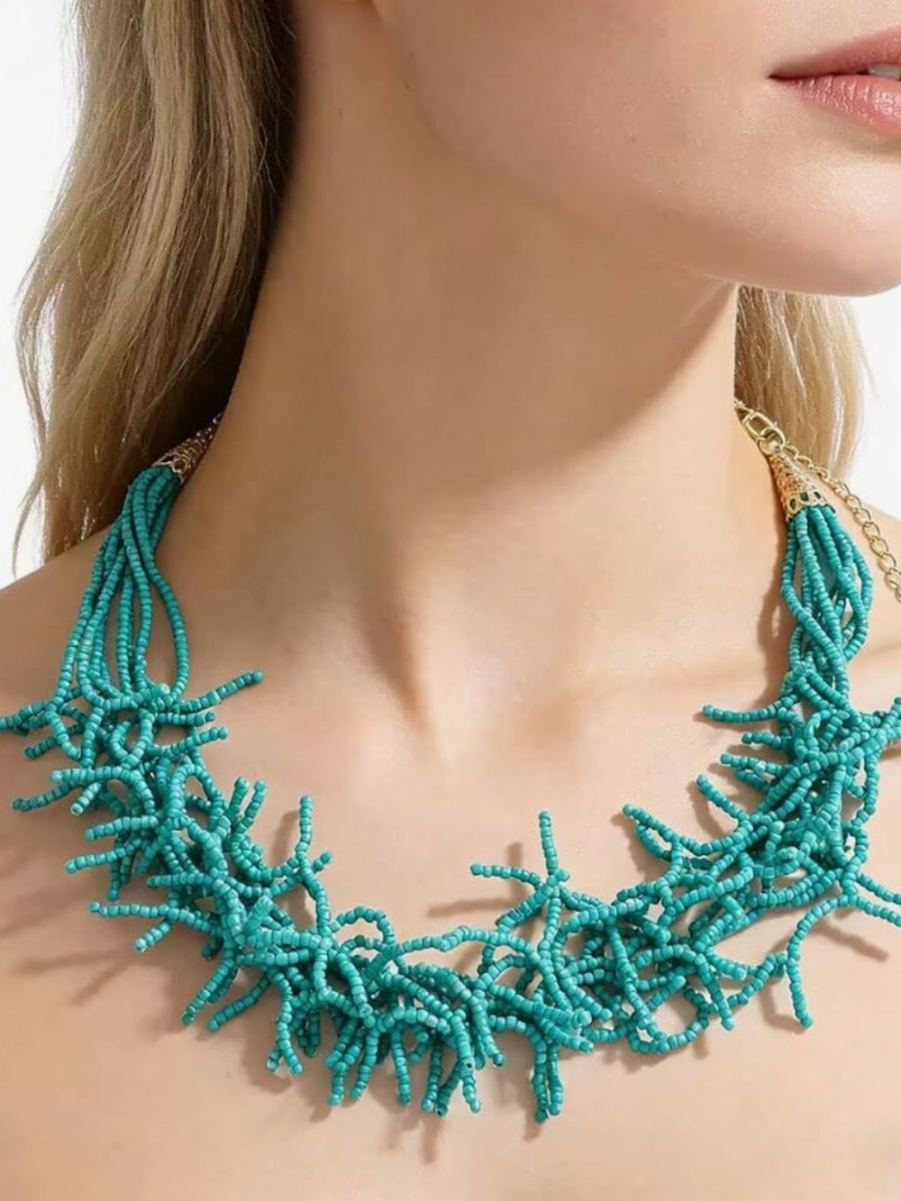 Hellodr beaded choker
